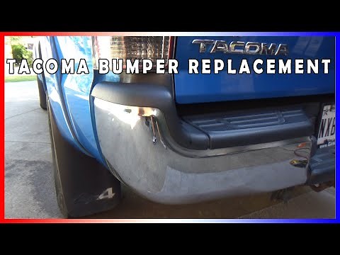 2011 2nd Gen Tacoma Rear Bumper Removal and Install.