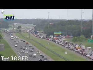 Traffic backed up on I-4 westbound lanes after deadly crash in Plant City