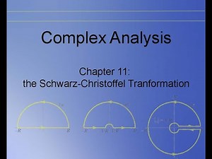 Complex Ch11.116, 11.117 11 and 11.118: the Schwarz-Christoffel Transformation