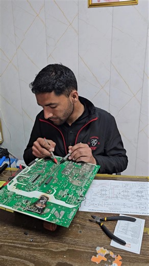 Hybrid inverter repair fronus pv7200 crown relax , Hybrid smps power supply repair Hybrid inverter .