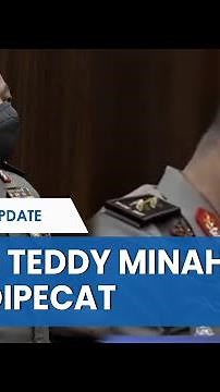 REAKSI Termenung & Wajah Lesu Teddy Minahasa saat Dipecat dari Polri, Kini Melawan dengan Banding
