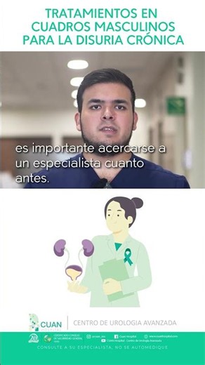 Tratamientos en cuadros masculinos para la disuria crónica