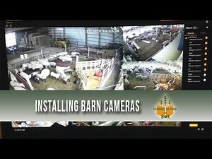 Installing Night Owl Security Cameras as Barn Cameras: vlog #11