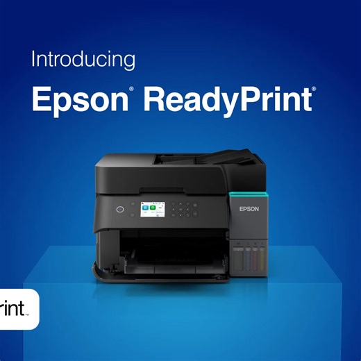 UNLIMITED* ink, a new EcoTank printer, and dedicated support starting at only $14.99/month *Unlimited Ink Replenishment. Use the Epson Genuine Ink supplied with your ReadyPrint subscription. Subject to the ReadyPrint Terms of Use and the functional limitations for the printer hardware (ET-2980U 2,000 pages/month, ET-3850U 2,100 pages/month, ET-5850U 8,300 pages/month, ET-16650U 8,300 pages/month). See epson.com/readyprint-terms. All Unlimited Printing Plans require a 2-year commitment and printe