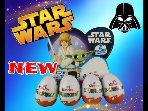 Star Wars 2026 New Kinder Surprise Unboxing, Surprise Eggs, Ü-Eier, Toys, Kids, Satisfying, Neue!