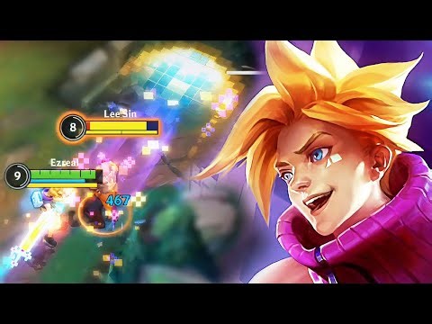 Arcade Ezreal Gameplay (100% Damage - AP Mid) - Build & Runes - Wild Rift Challenger Ezreal