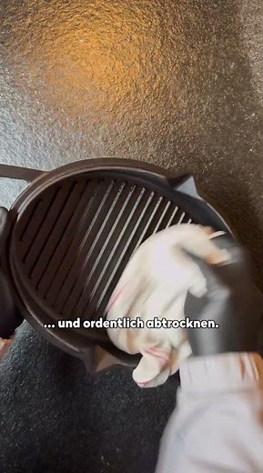 Gusseisen einbrennen in 3 easy Steps 🔥