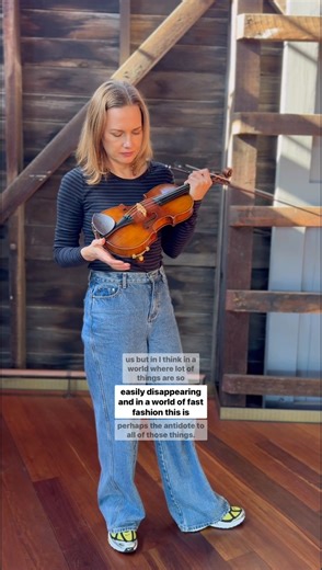 What does a Stradivarius violin sound like? This is ACO Principal Violin Satu Vänskä and the 1728/29 composite Stradivarius. 🙏 #Stradivarius #Violin #AustralianChamberOrchestra | Australian Chamber Orchestra