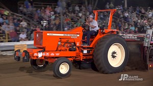 12,000 lb Farm Stock Tractors pulling on Saturday night of the Lanesville Heritage Weekend Truck & Tractor Pull! Southern Indiana Farm Stock Pullers Association | JP Pulling Productions