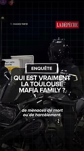 Mais qui se cache derrière ce mystérieux gang, la Toulouse Mafia Family ? Sur les réseaux sociaux, la TMF 31 diffuse des vidéos et messages violents. En Haute-Garonne, des habitants dénoncent des menaces de mort et des actes de harcèlement qu’ils attribuent à cette organisation. | La Dépêche Haute-Garonne