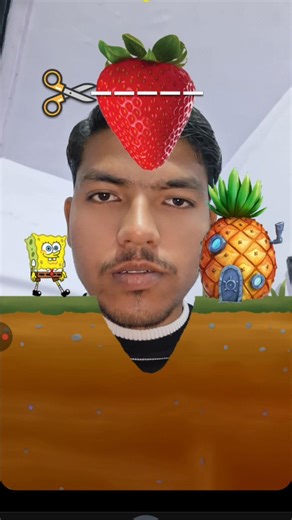 tutorial strawberry cut target 🍓🥤 #strawberry #target #filter #effect