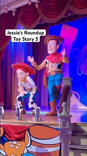 Woody joins Jessie’s Roundup at Magic Kingdom - Toy Story 5