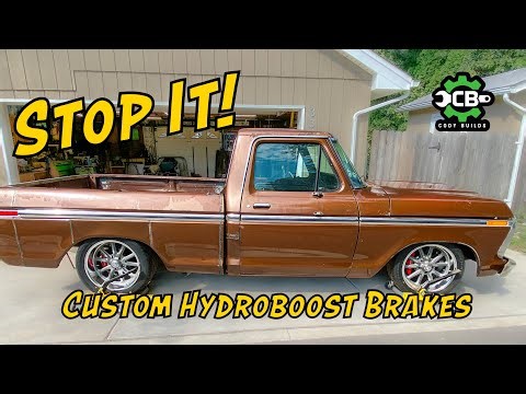Hydroboost Brakes for my Dentside Ford | 1975 F150 Custom Brakes