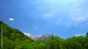 Kamikochi / Azusa river and Hodaka mountains