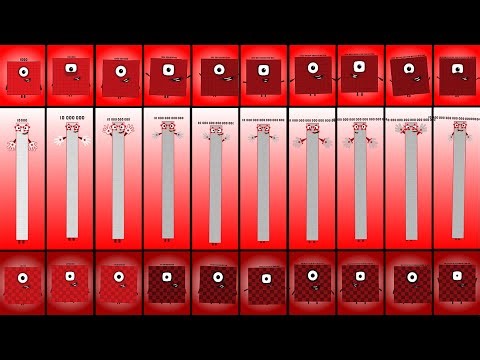 The Ultimate Battle Numberblocks Band But Different (1K-1N) Vs (10K-10N) Vs (100K-100K)