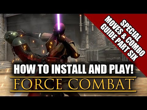 Force Combat: Star Wars Fighting Game Guide: How To Install & Play, Mace Windu & Asajj Ventress!