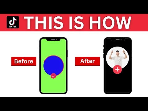 This is How To Put Logo Into TikTok 4K Green+Bluescreen Follow Animation Template