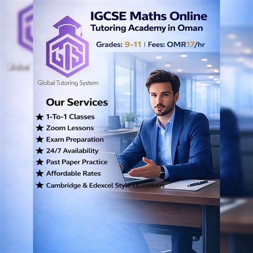 IGCSE Maths Online Tutoring 1-to-1 Zoom classes, Past Papers & Cambridge/Edexcel practice#IGCSE#Math