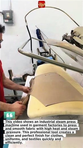 Industrial Steam Press Machine | Powerful Garment Pressing Tool for Perfect Fabric Finish