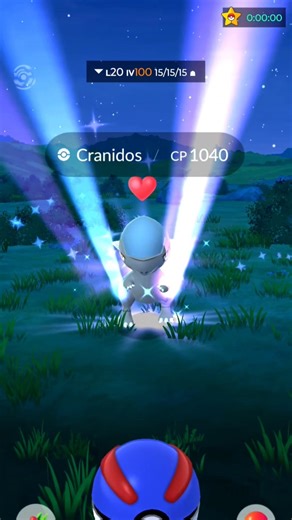 First Ever😲 My Hondo Cranidos in pokemon go #pokemongo #Handopokemon #shosts