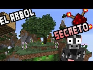 MINECRAFT ¡ARBOL SECRETO! [Redstone 1.7.4]