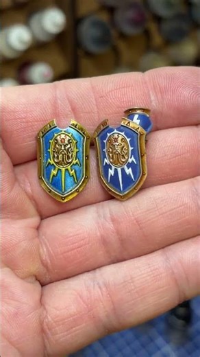 Imperial gold vallejo TMM vs Retributor armour citadel #ageofsigmar #warhammer40k #warhammer