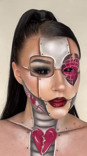 Fembot Makeup Tutorial by Trinsmakeup and Kerry
