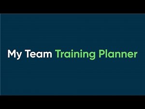Introducing My Team Training Planner: Simplify Team Training with ServiceNow