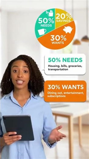 Budgeting for beginners USING THE 50,30,20 BUCKET RULE