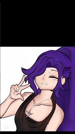 My oc X Msa art style✨ || cr to ‪@MSA.official‬ || #fypシ゚viral #viralshort #gachacommunity #art