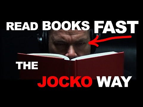 Read Books Fast and Efficiently. Jocko Explains How to: Jocko Underground 018