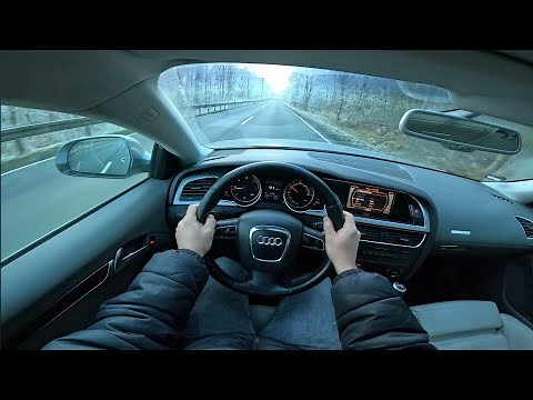 POV:Audi A5 3.0 TDI 240PS/Model 2009/Quattro/Test Drive
