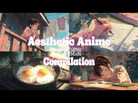 Cozy Anime Morning & Night Routine 🌸 | Cleaning, Studying, Cooking & Sleeping Aesthetic