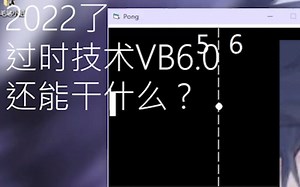 VB自制程序《PONG》展示视频