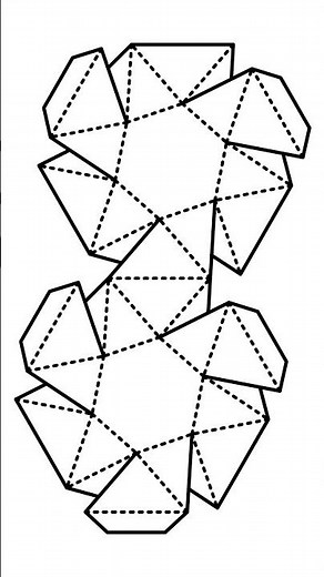 Making a 3D Paper Sculpture from a Template