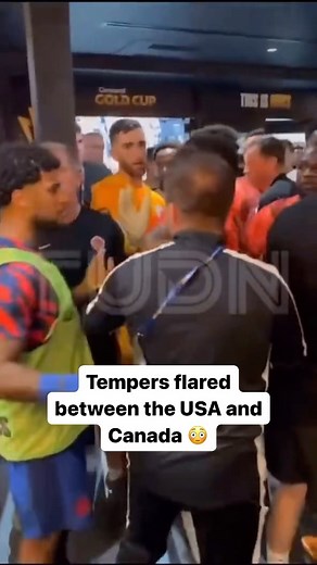 120K views · 306 reactions | Tempers flared between the USMNT and Canada during halftime  (via @tudnusa) | USMNT Only | Facebook