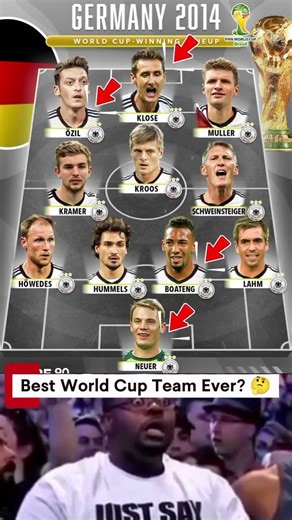 Germany 2014 Legendary XI 🇩🇪