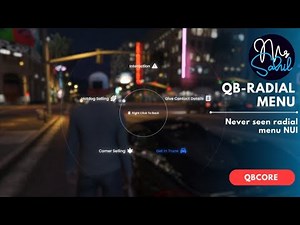 [QBCore] Radial Menu | A never seen Radial Menu script from #qbcore #fivem