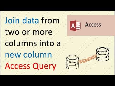 Concatenate data from two or more columns in MS Access query