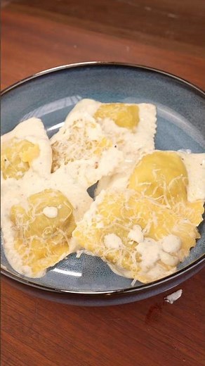 Creamy Wild Mushroom Ravioli with Goat Cheese | Homemade Ravioli from Scratch