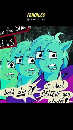 Rainbow Dash has someone living inside her head | My Little Pony Fan Comic | seventozen