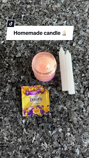 DIY Homemade Candles with Downy Fragrance | Candle Making Tips