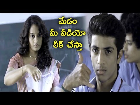 Pencil Movie Teacher And Student Blackmail Scene || Volga Videos