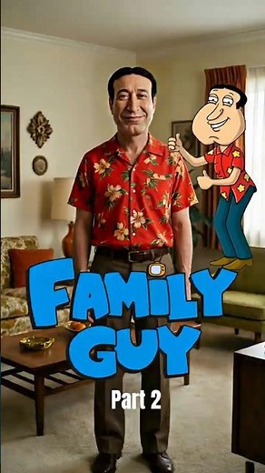 Family Guy Characters Reimagined as Humans! 🍔💃🚲 AI Transformations #ai #familyguy
