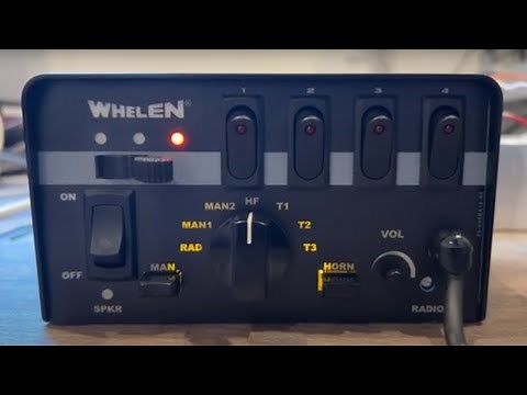 Whelen Epsilon Siren - Full Tone Demo