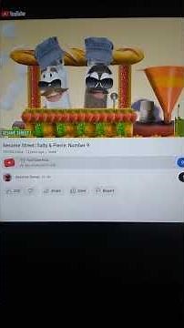 Sesame Street Salty & Pierre Number 9