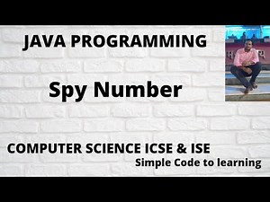 How to check spy number program in Java