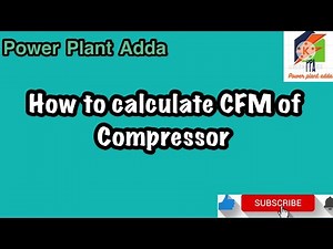 #CFM #Compressor || how to calculate cfm of compressor
