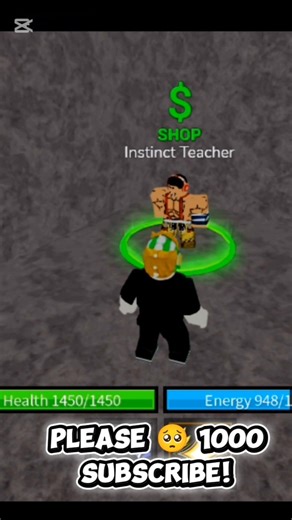 Do you know why the Instinct Teacher said NO? ❌ | Blox Fruits #roblox #bloxfruits #shorts