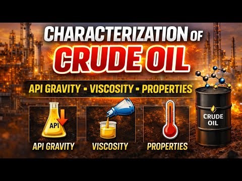 Characterization of Crude Oil Explained | API Gravity, Viscosity &Properties|Petroleum Engineering